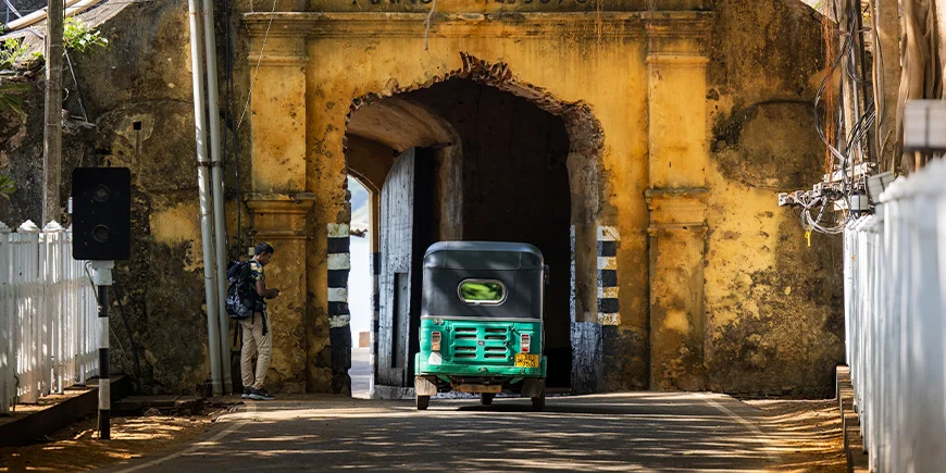 Tuk Tuk i Trincomalee i Sri Lanka